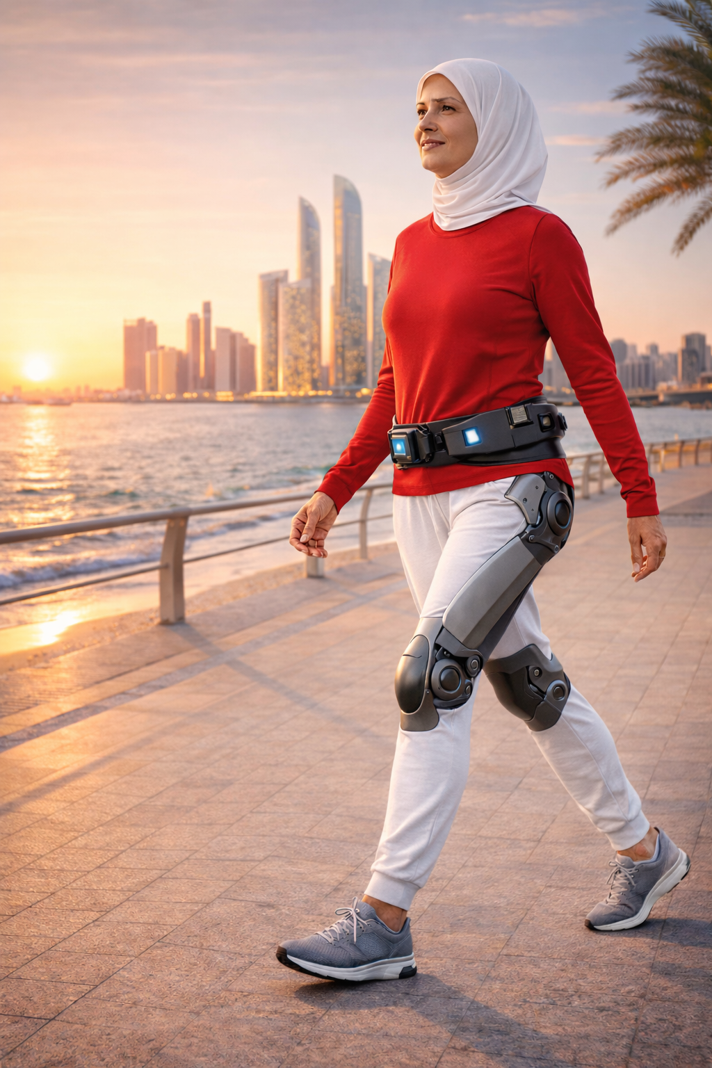 Walking without physical limits